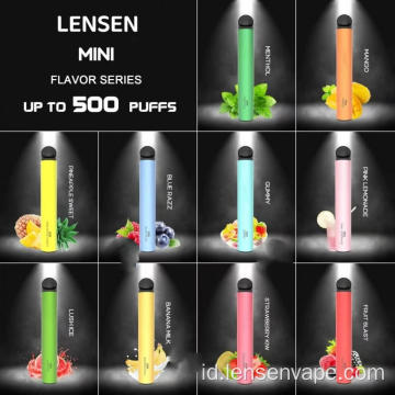 Kustomisasi Pod Disposable 500puffs Disposable Vape Pen